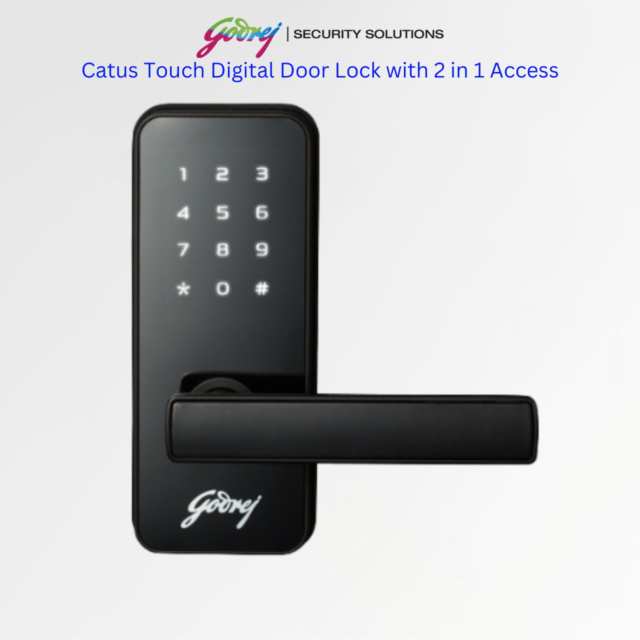 Catus Touch Digital Door Lock with 2 in 1 Access - Image 2